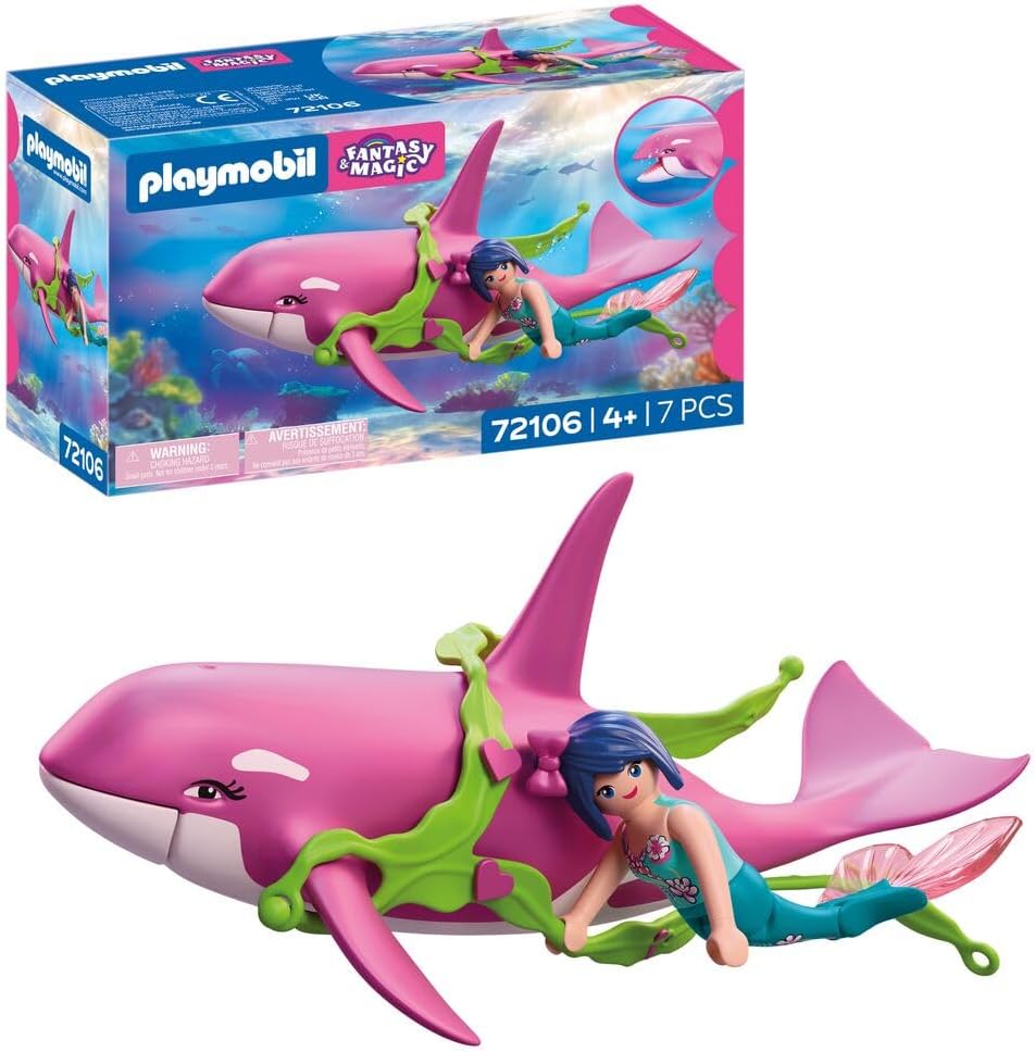 Playmobil Orca mit Meerjungfrau | Unterwasser-Abenteuer ab 4 Jahren