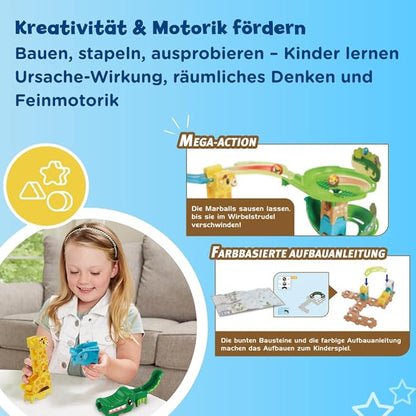 VTech Marble Rush - Kugelbahn - Tierisches Action Set J100