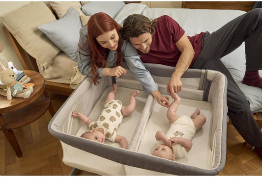 chicco Next2Me Twins, Beistellbett für Zwillinge