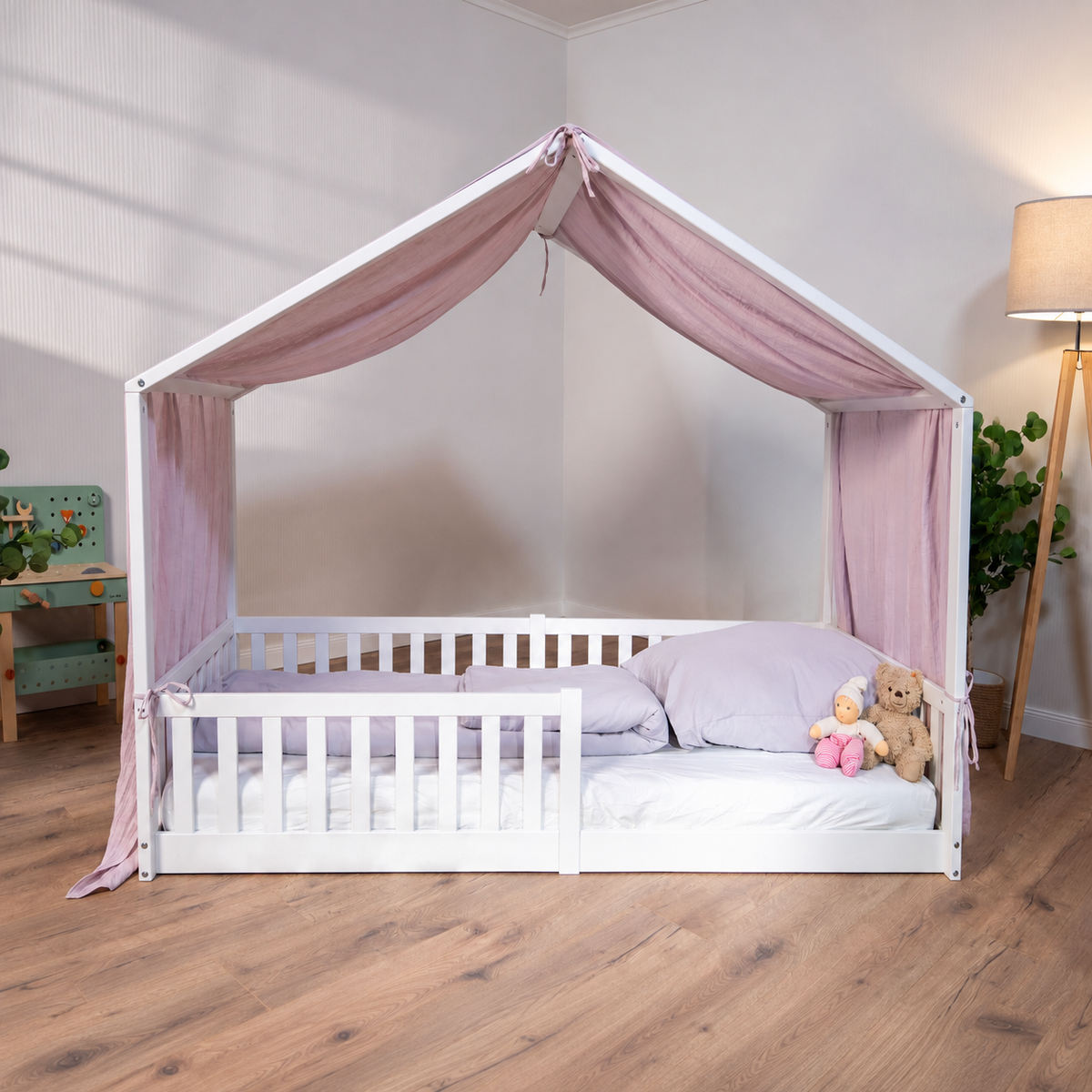 tiSsi® Baldachin – passend für Hausbett ENNO