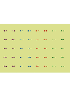 SCHUBI MATHpuzzles Division bis 100