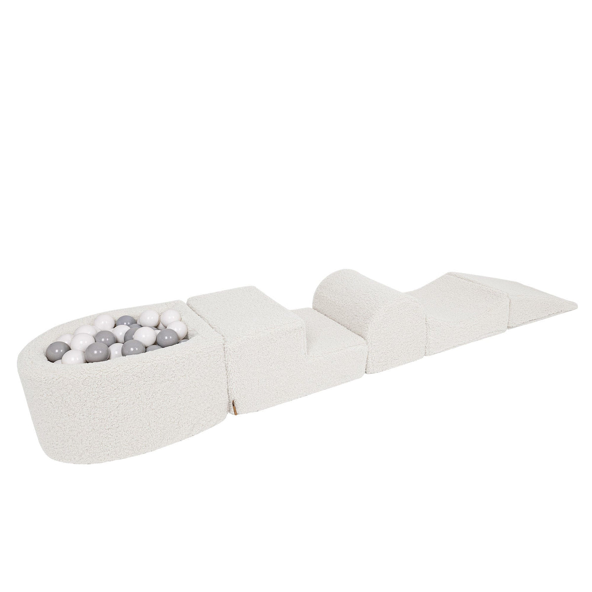 MeowBaby.de MeowBaby Schaumspielset Bearly mit Bällebad, 100 Bälle