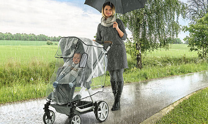 RainCover Active Regenschutz für Buggys und Sportwagen