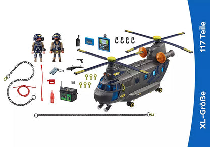 Playmobil SWAT-Rettungshelikopter