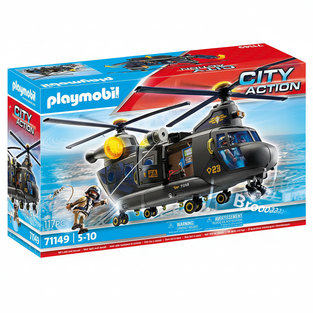 Playmobil SWAT-Rettungshelikopter