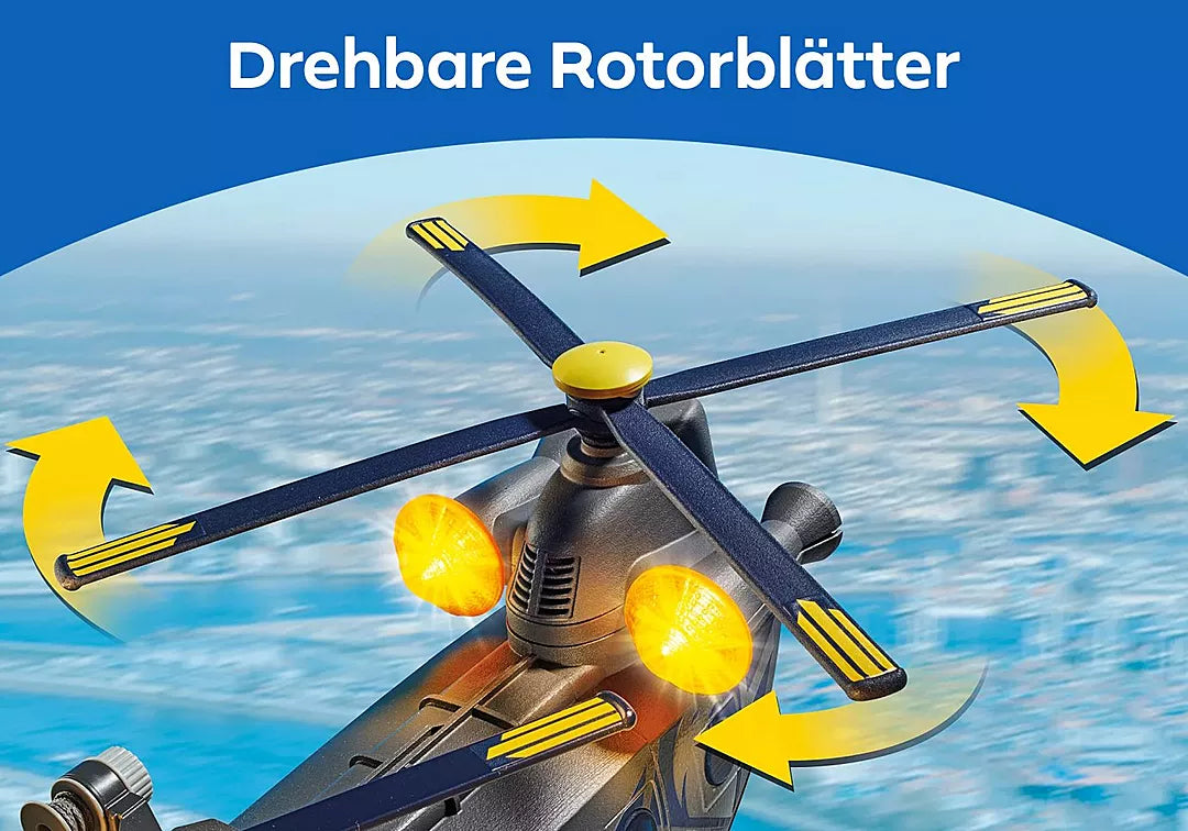Playmobil SWAT-Rettungshelikopter
