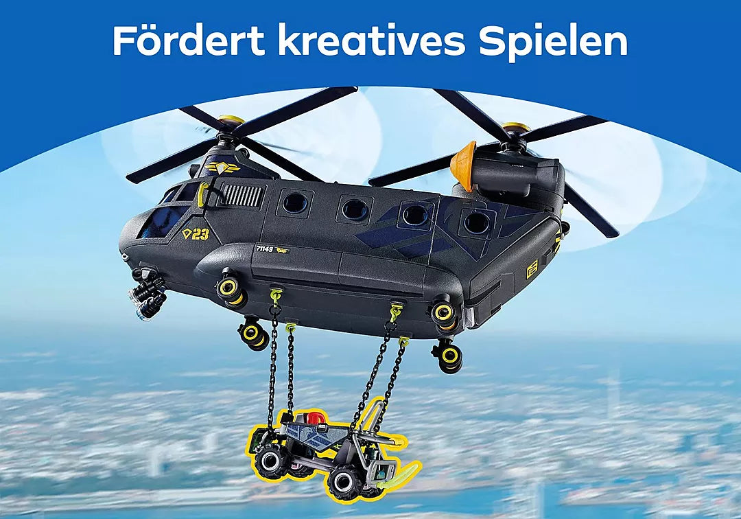 Playmobil SWAT-Rettungshelikopter