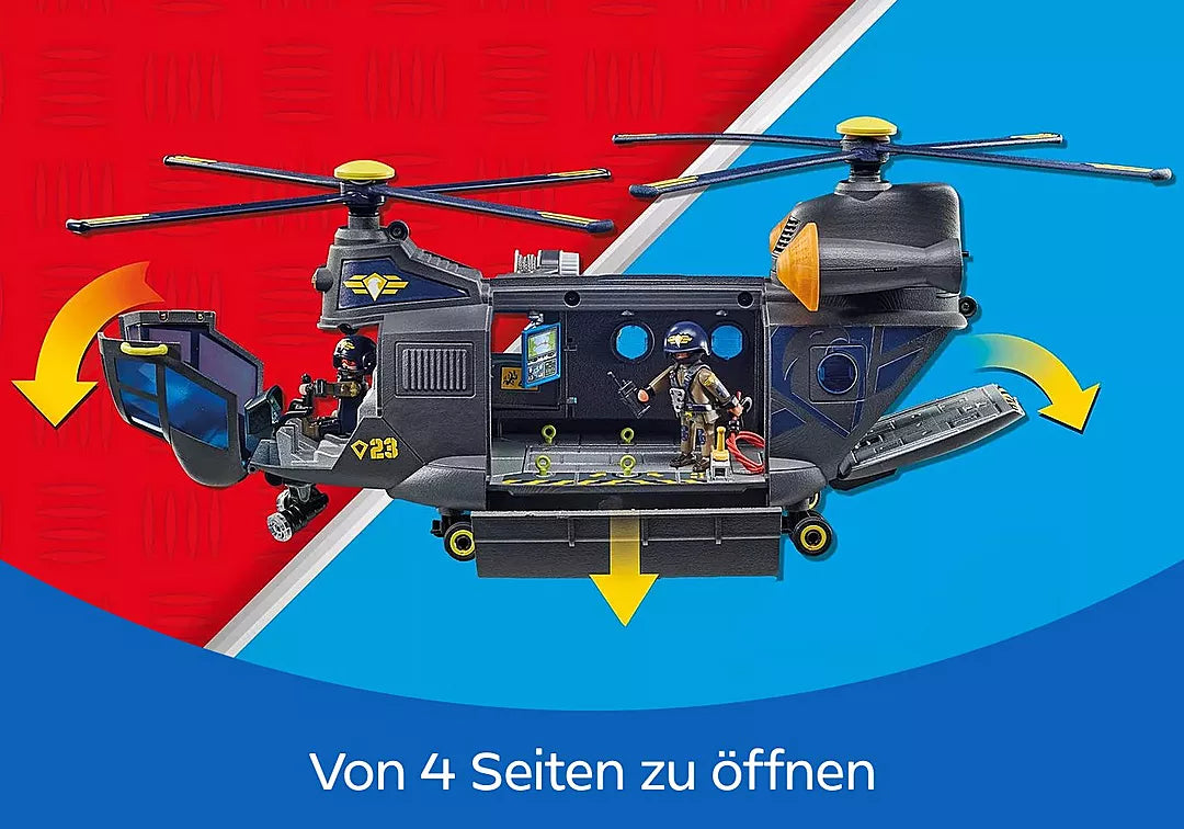 Playmobil SWAT-Rettungshelikopter
