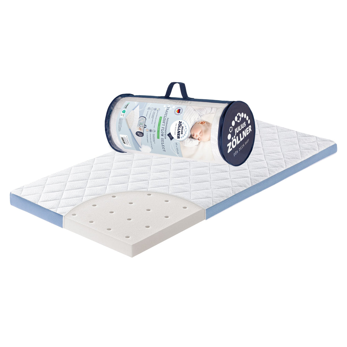 Reisebettmatratze Travelsoft Flow Select