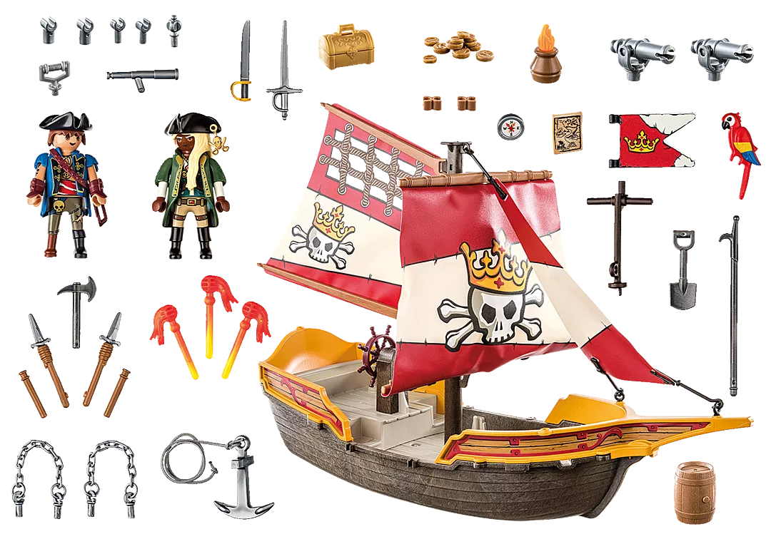 Playmobil Kleines Piratenschiff