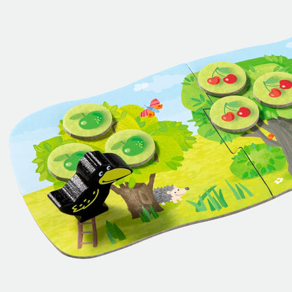 HABA Kleiner Obstgarten – Kooperatives Reisespiel ab 3 Jahren
