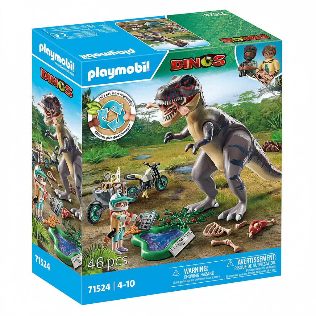 Playmobil T-Rex-Spurensuche