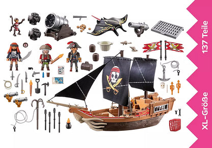 Playmobil Großes Piratenschiff