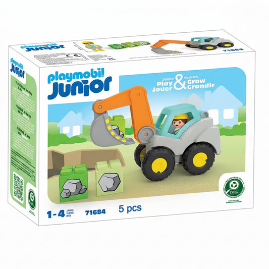 Playmobil JUNIOR: Schaufelbagger