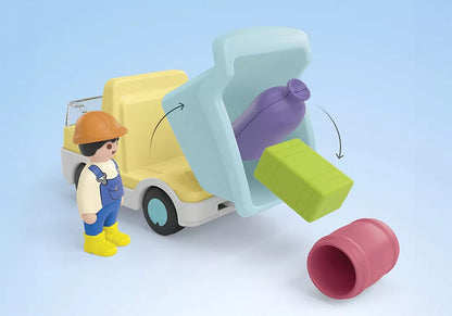 Playmobil JUNIOR: LKW mit Sortiergarage
