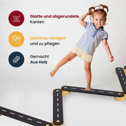 MeowBaby.de MeowBaby Sensorischer Lehrpfad 5 Elemente