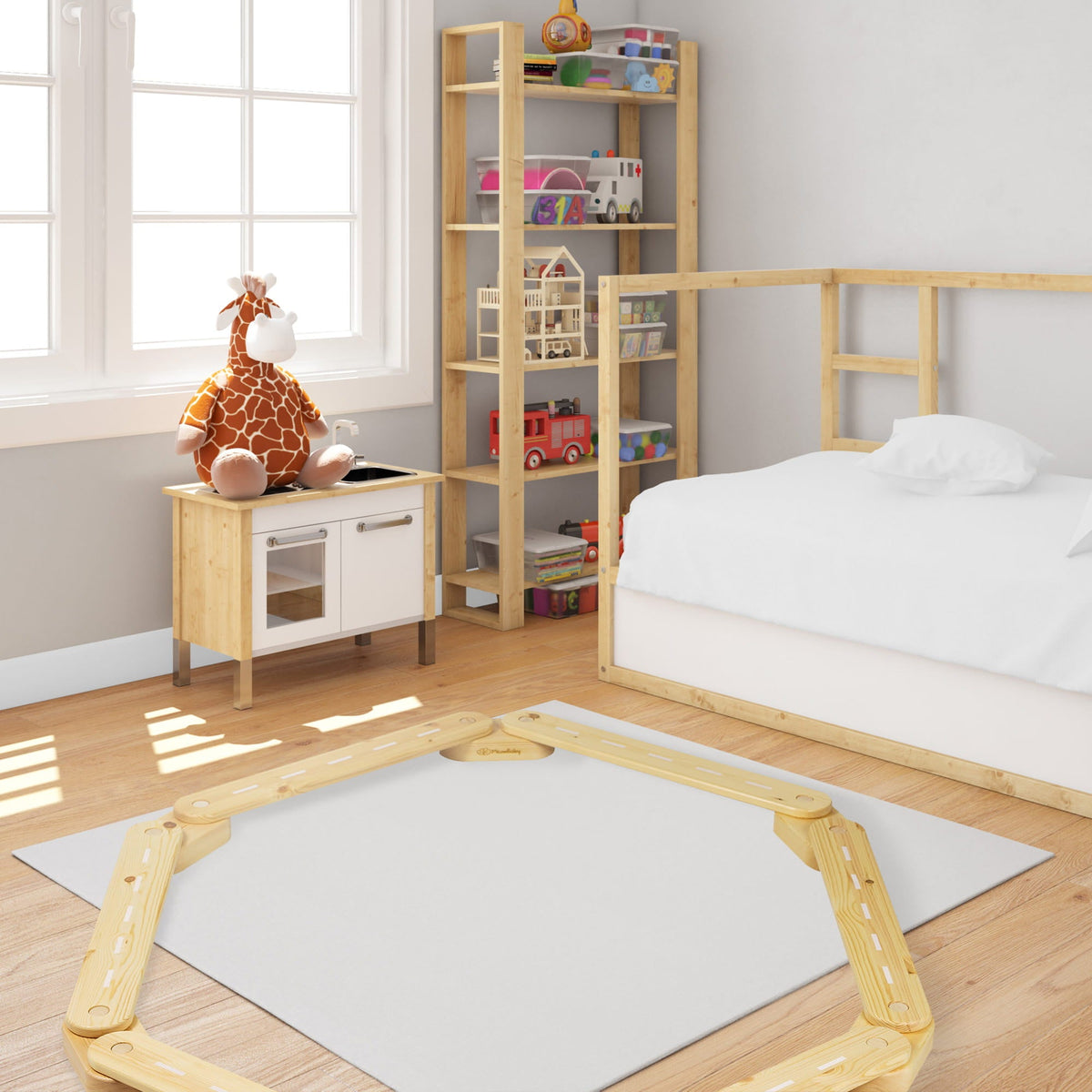 MeowBaby.de MeowBaby Sensorischer Lehrpfad 5 Elemente
