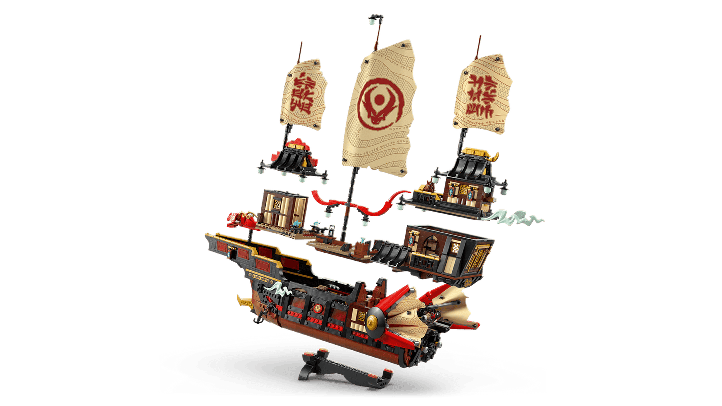 LEGO® NINJAGO® #71848 Der Tempel-Flugsegler