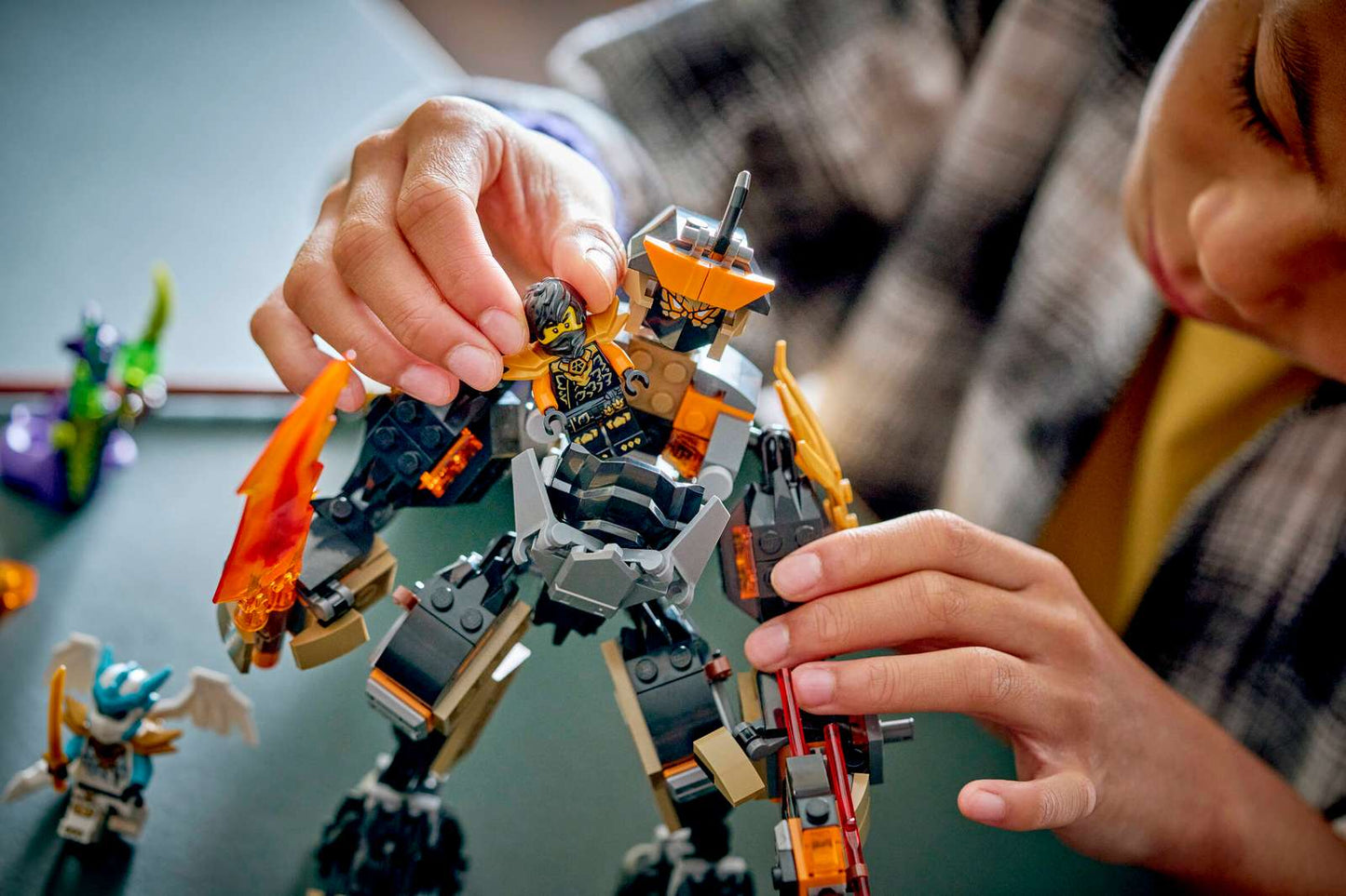 LEGO® NINJAGO® #71854 Coles Action-Mech und Drachen-Zane