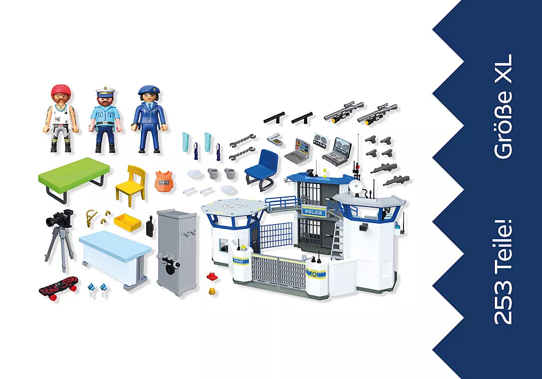 Playmobil Polizei-Kommandozentrale