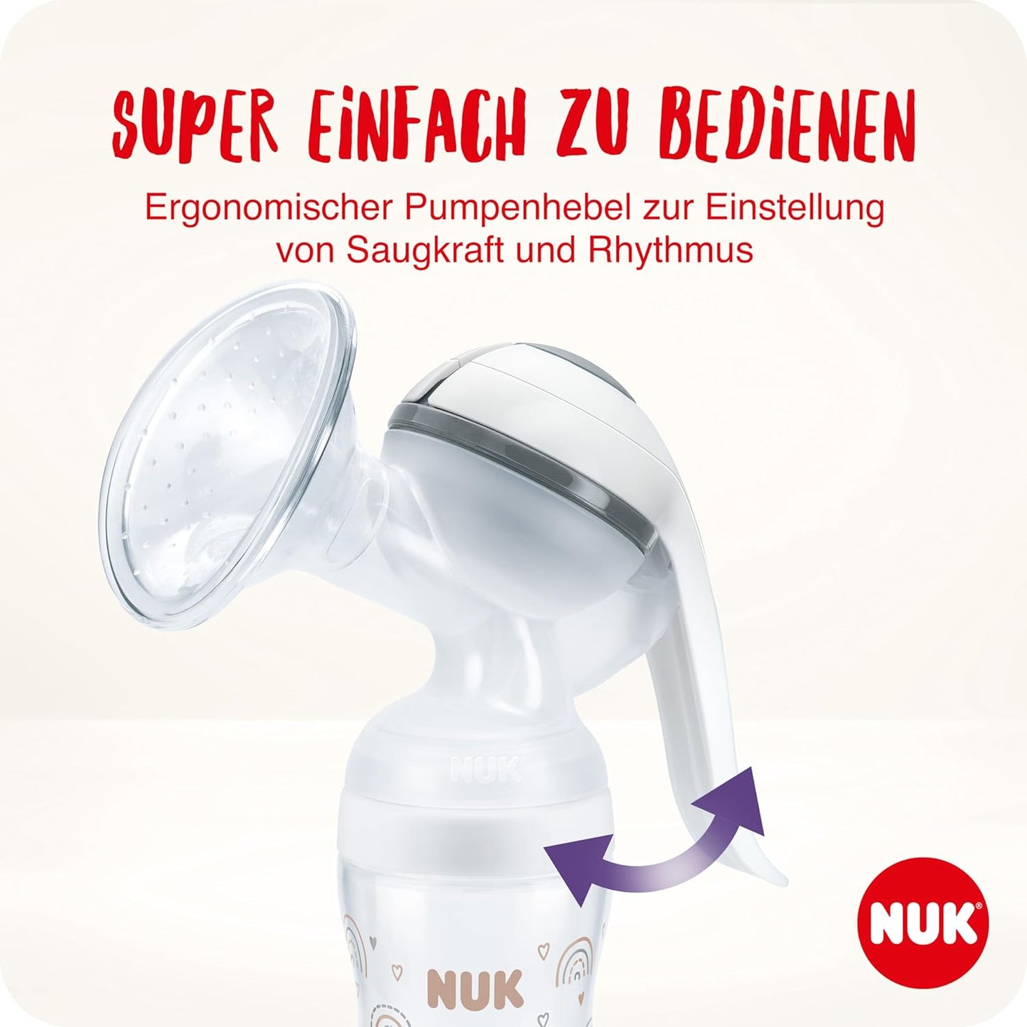 NUK Handmilchpumpe Perfect Match