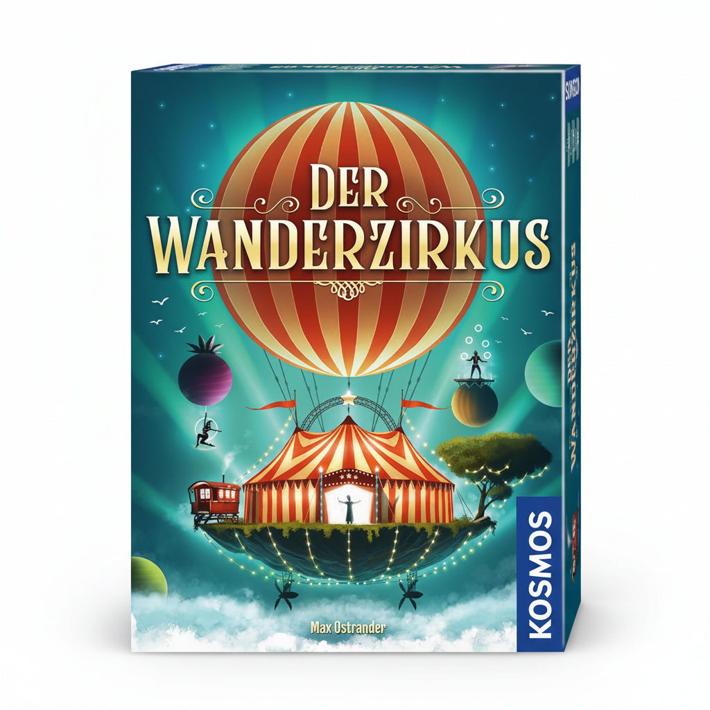 Kosmos Der Wanderzirkus | Deckbau-Kartenspiel ab 10 Jahren