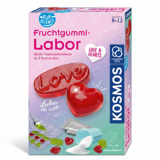 Kosmos Fruchtgummi-Labor Love & Hearts | DIY Gummibärchen ab 8 Jahren
