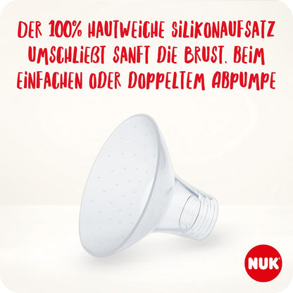 NUK Soft&Easy Erweiterungsset Doppelmilchpumpe