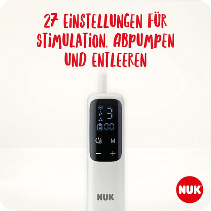 NUK Soft & Easy Elektrische Doppel-Milchpumpe