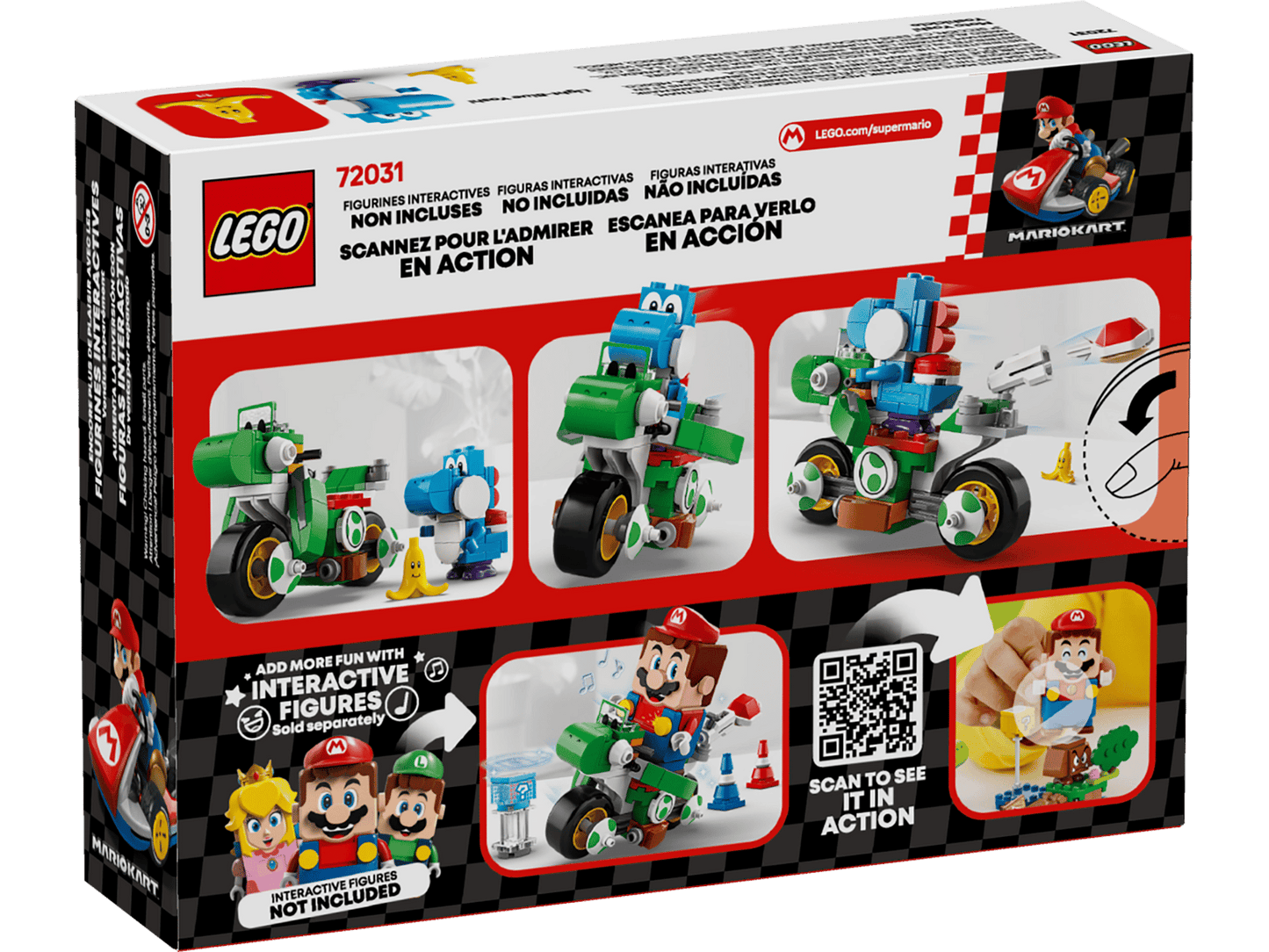 LEGO® Super Mario™ #72031 Mario Kart™ – Yoshi–Bike