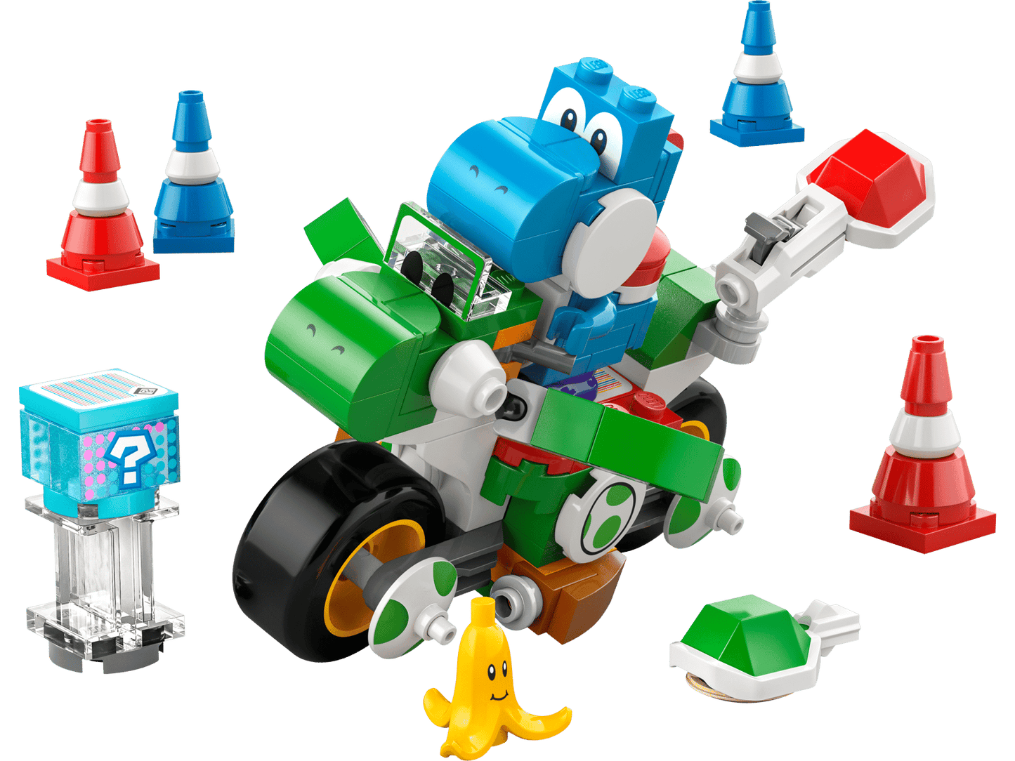 LEGO® Super Mario™ #72031 Mario Kart™ – Yoshi–Bike