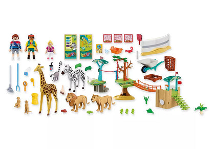 Playmobil Zoo: Wildnis-Kletterpark
