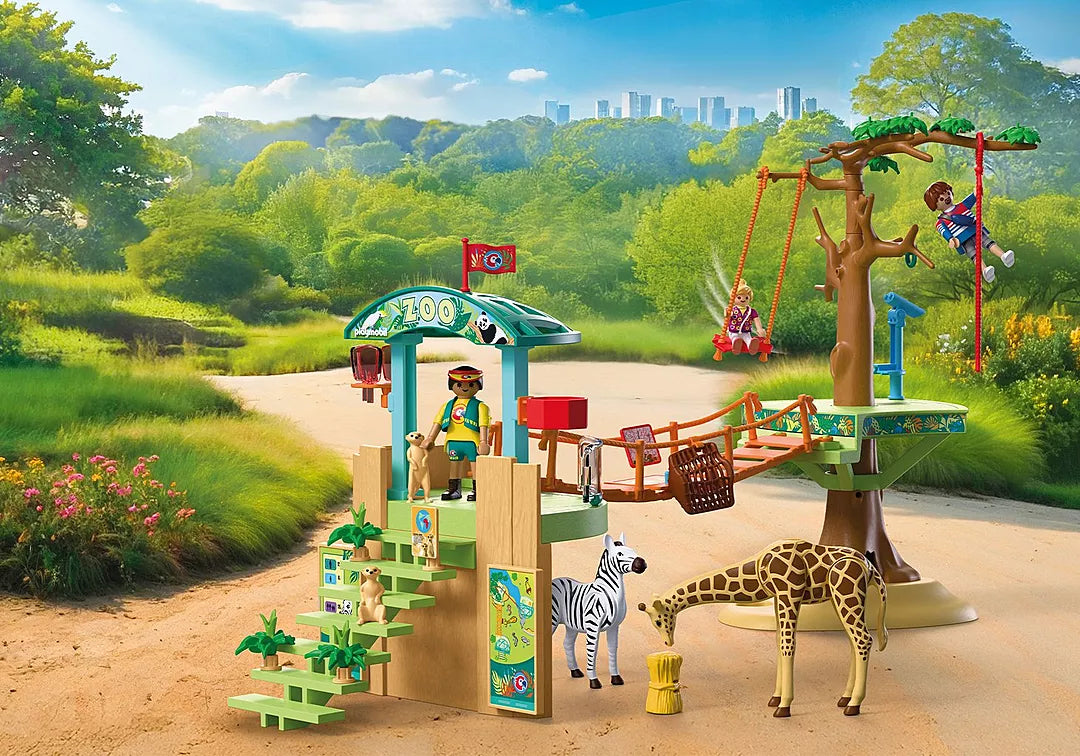 Playmobil Zoo: Wildnis-Kletterpark