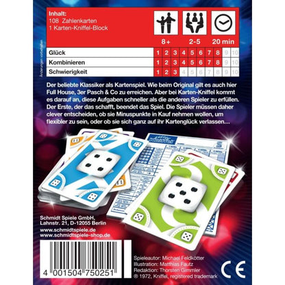 Karten-Kniffel®, Kartenspiel