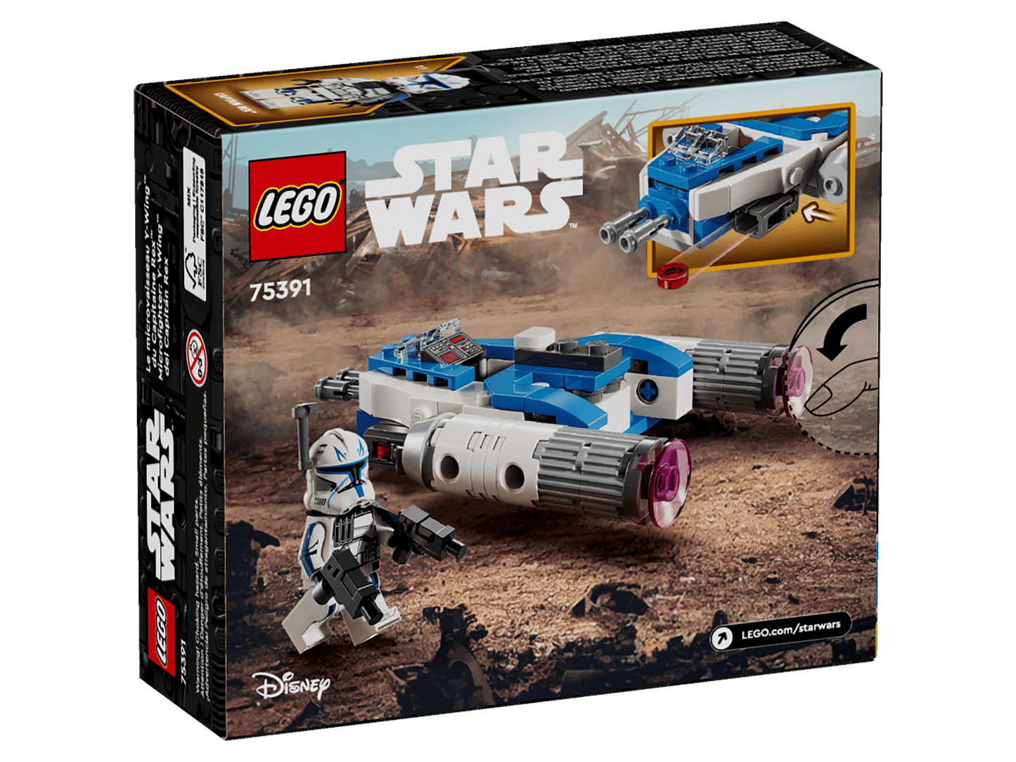 LEGO® Star Wars™ #75391 Captain Rex™ Y-Wing™ Microfighter