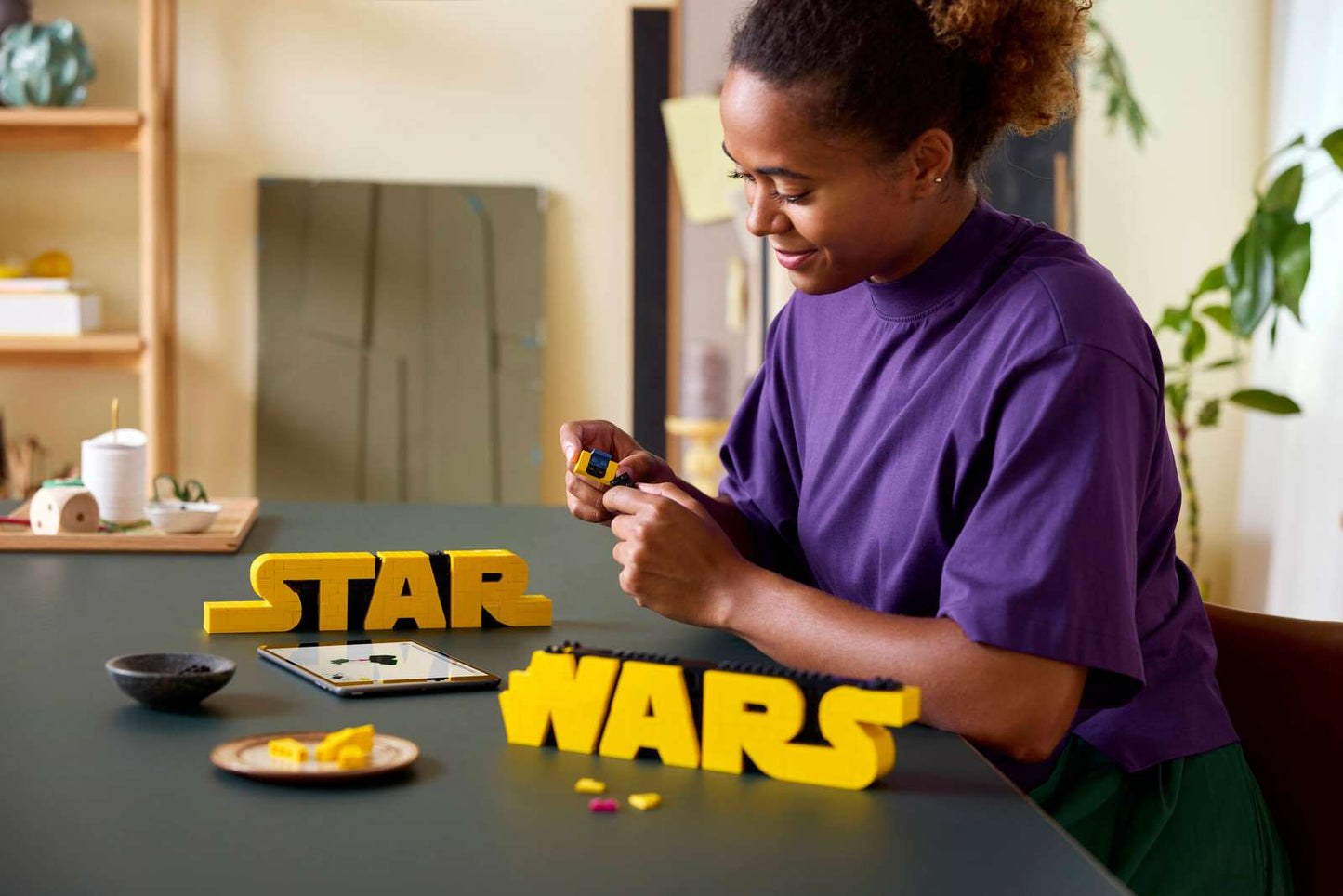 LEGO® Star Wars™ #75407 Star Wars™ Logo aus LEGO Steinen