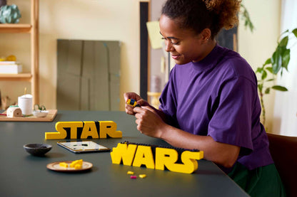LEGO® Star Wars™ #75407 Star Wars™ Logo aus LEGO Steinen