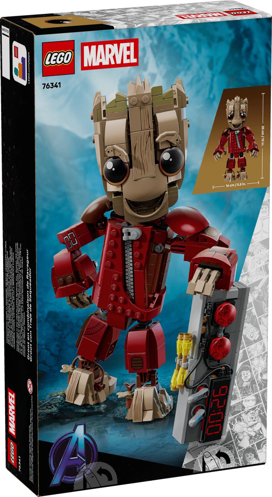 LEGO® Marvel #76341 Groot im Ravager-Outfit
