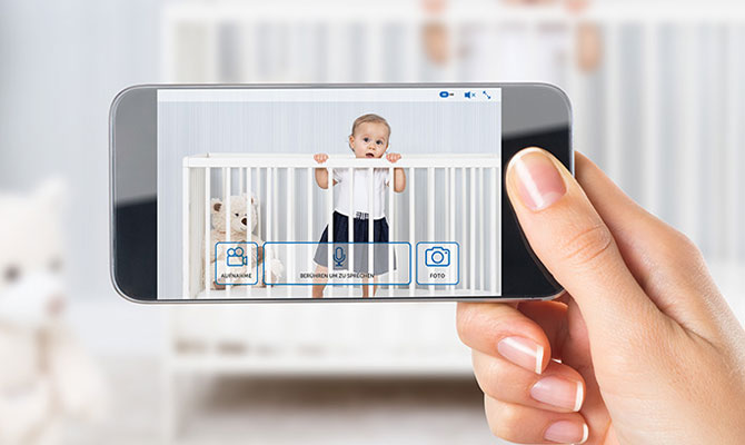 reer IP BabyCam Smart-Babyphone
