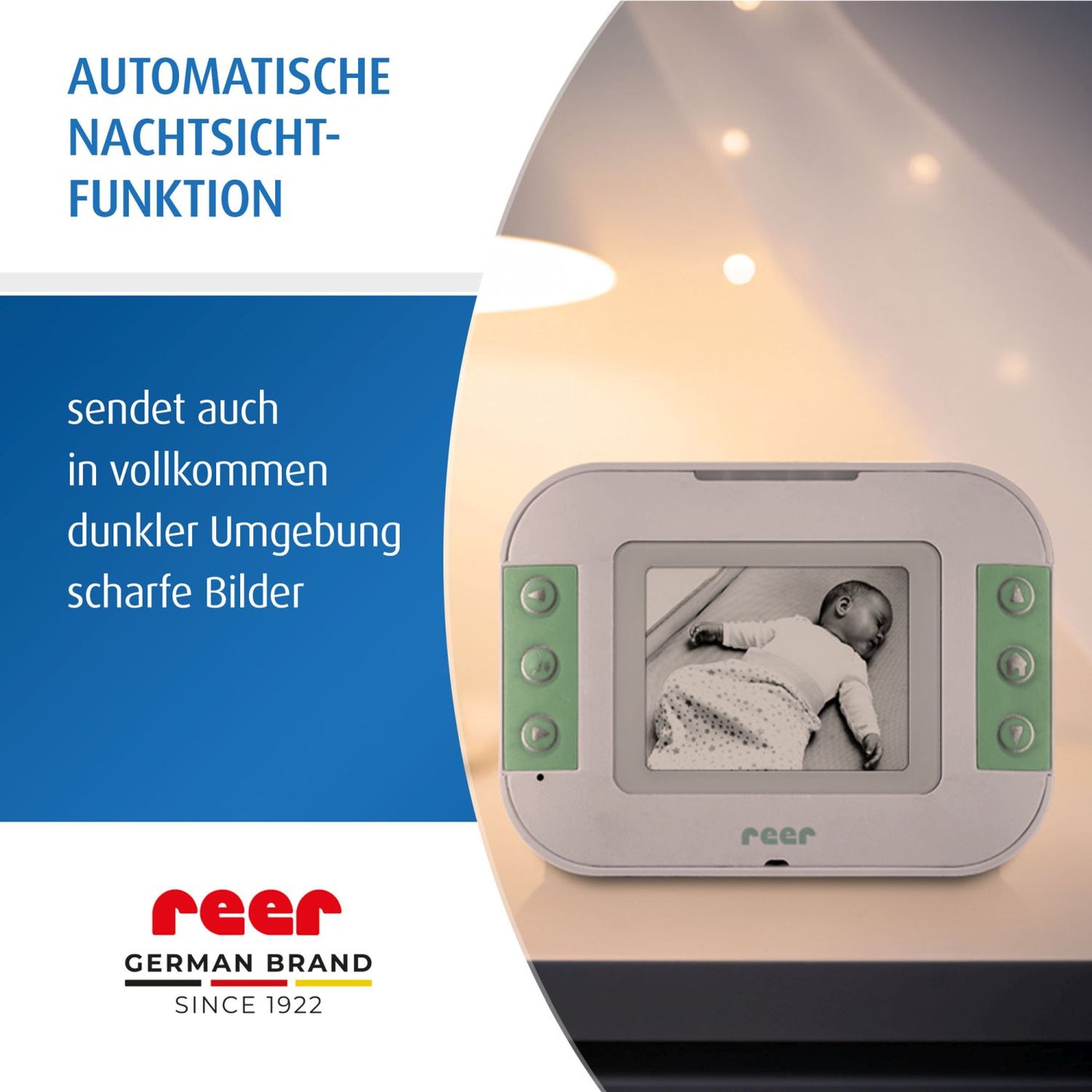 reer BabyCam S – Multifunktions Babyphone