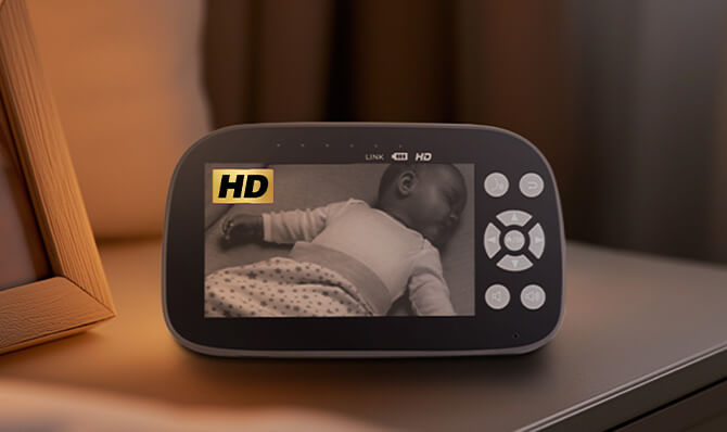 reer BabyCam Pro HD Move Video-Babyphone