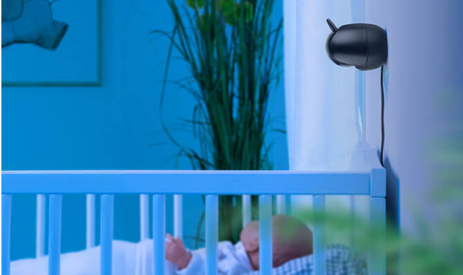 reer BabyCam Pro HD Move Video-Babyphone