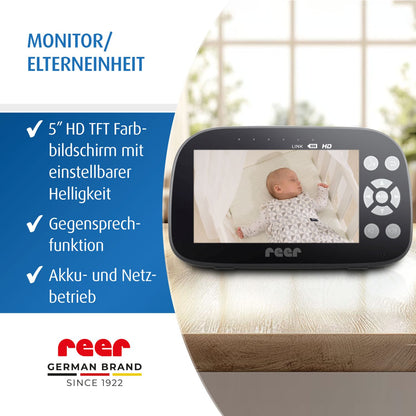 reer BabyCam Pro HD Move Video-Babyphone
