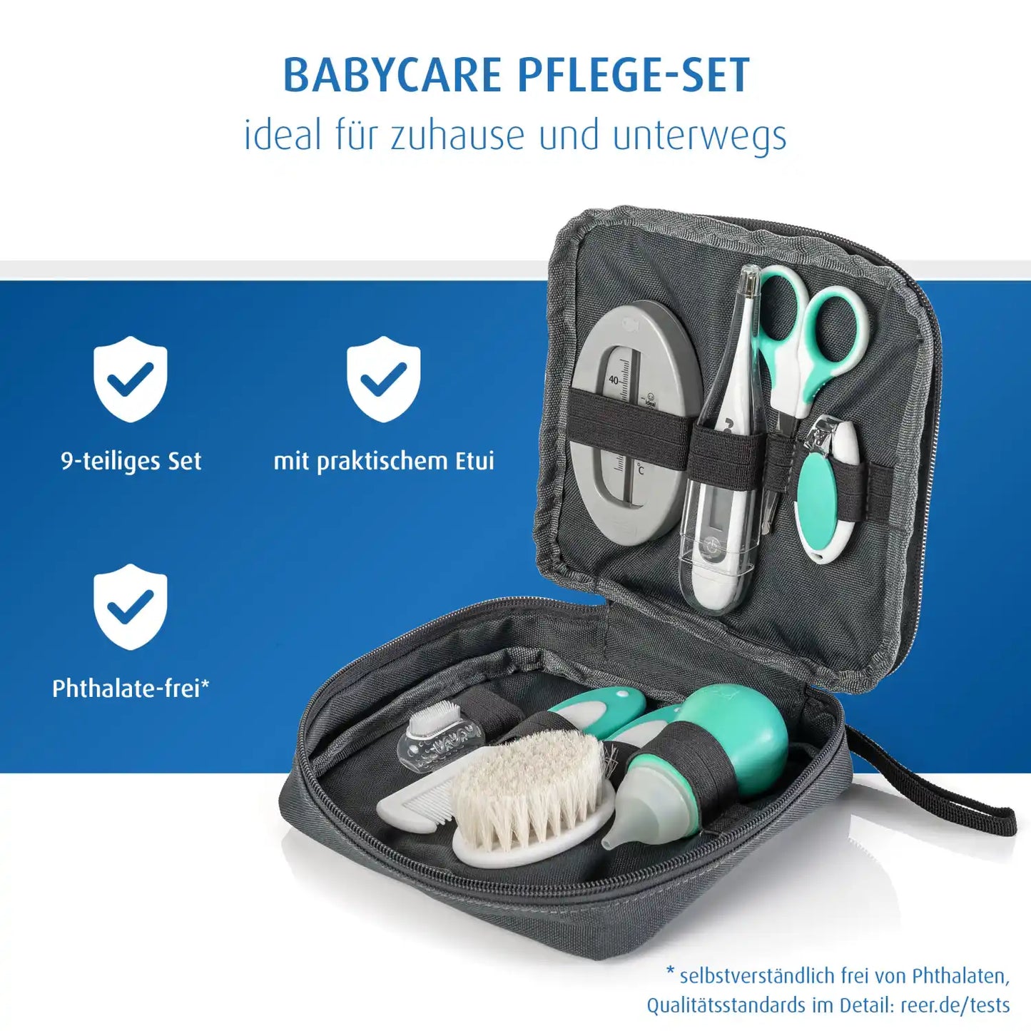 reer BabyCare Pflege-Set – Pflegeset für die Babyerstausstattung