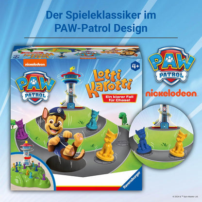 Ravensburger Lotti Karotti PAW Patrol – Kinderspiel ab 4 Jahren
