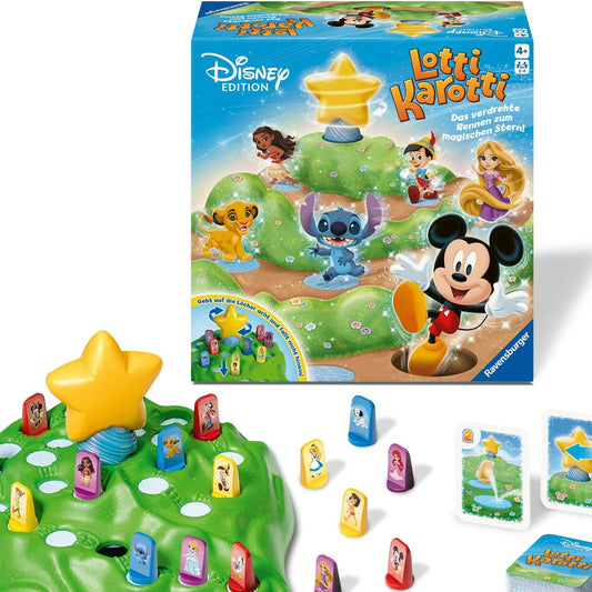 Ravensburger Lotti Karotti Disney Edition – Kinderspiel ab 4 Jahren