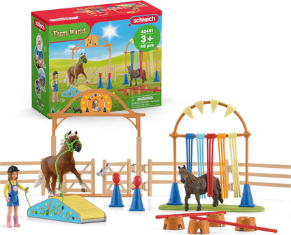 schleich® Farm Pony Agility Training