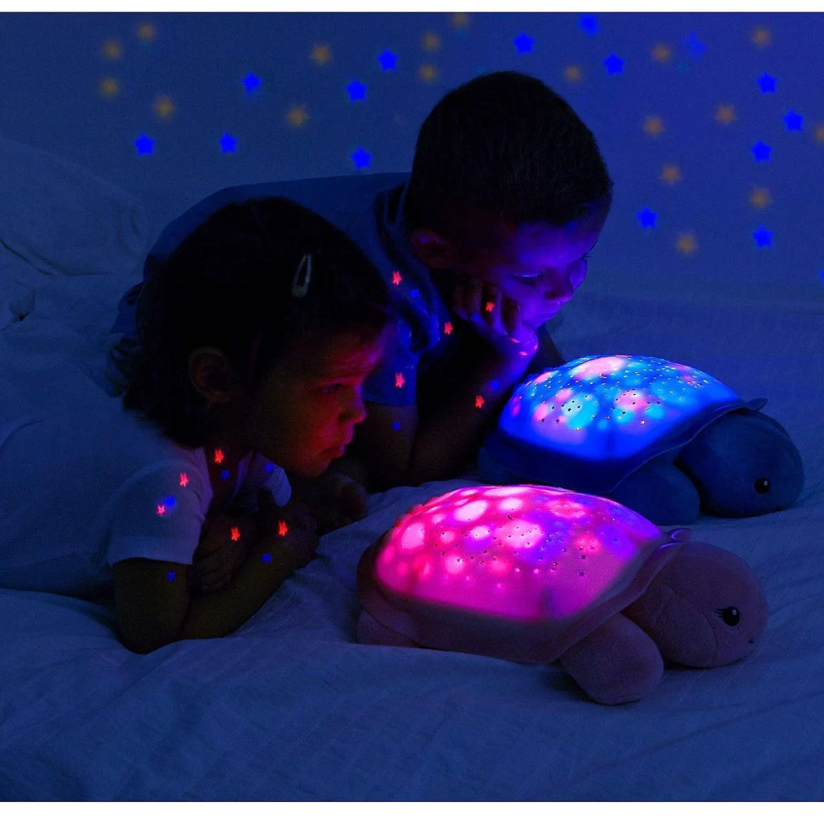 cloud-b Twinkling Twilight Turtle  – Sternenhimmel-Projektor für Babys