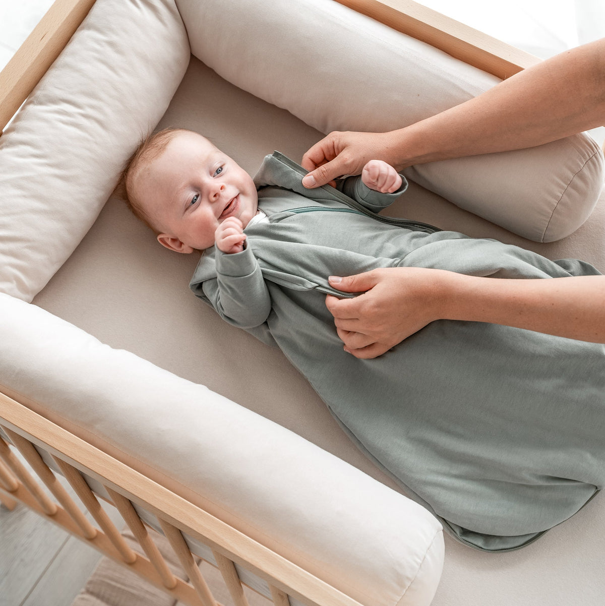 Julius Zöllner Babyschlafsack New Moon, Aloe