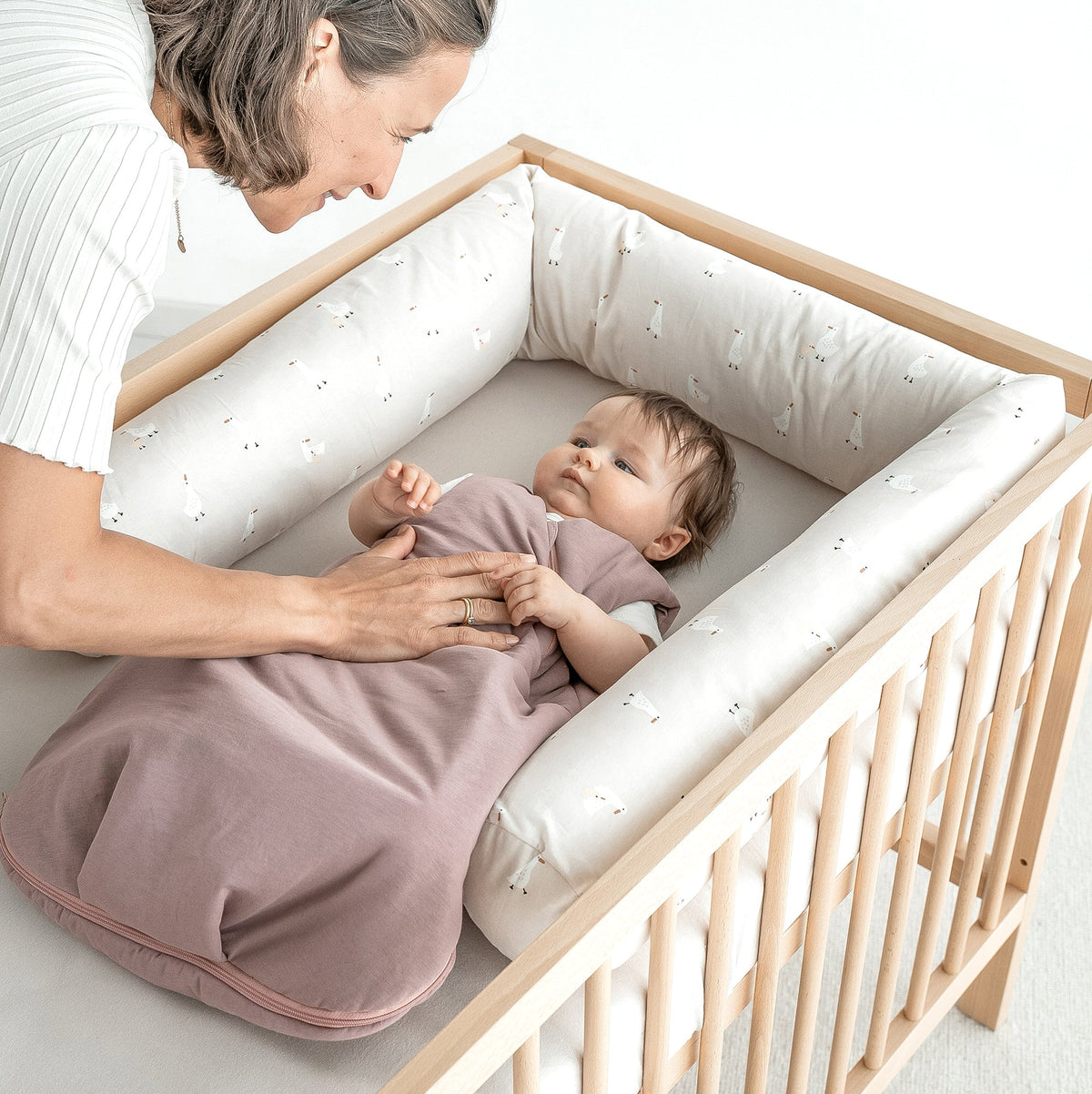 Julius Zöllner Babyschlafsack New Moon, Red Earth